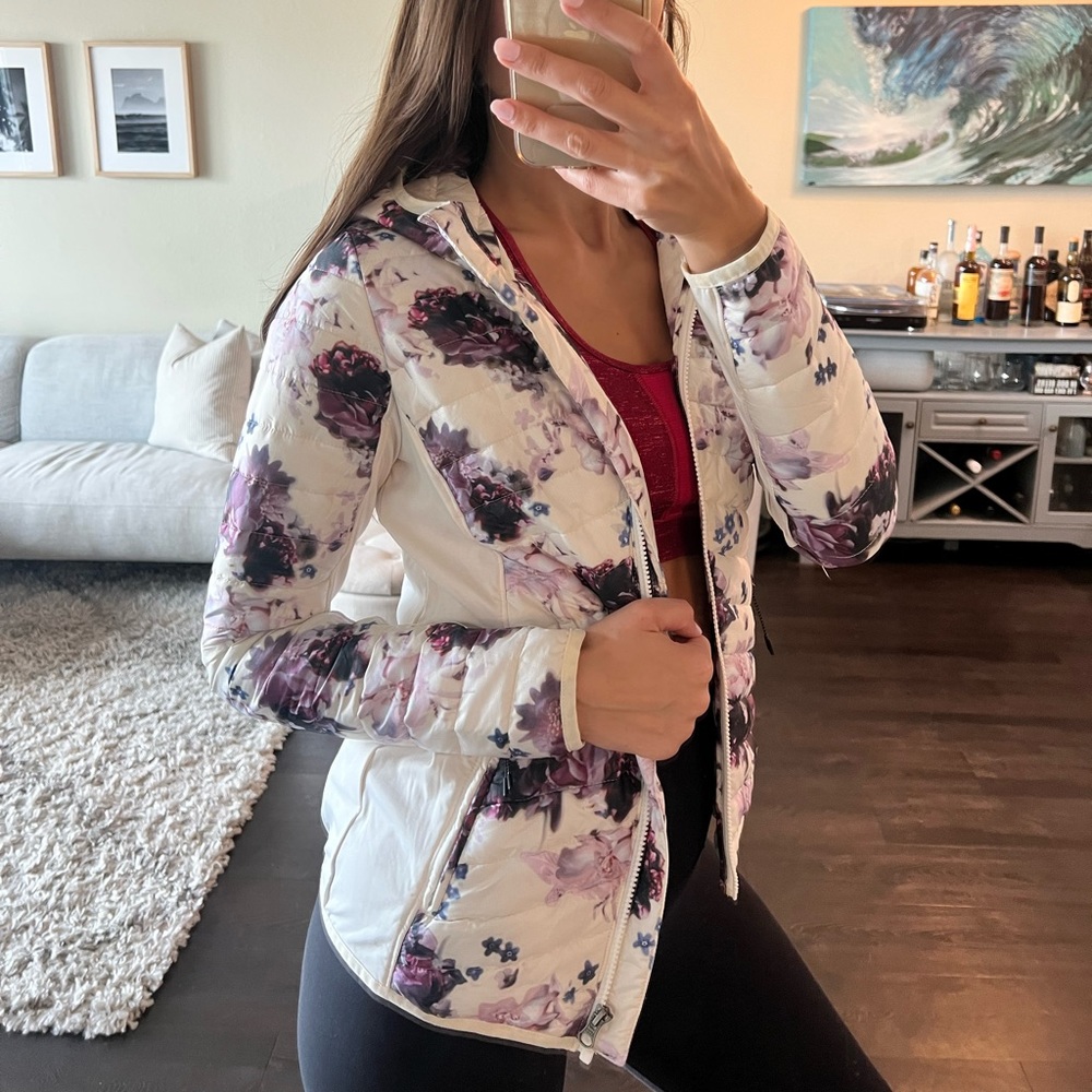Wind Breaker Floral Jacket